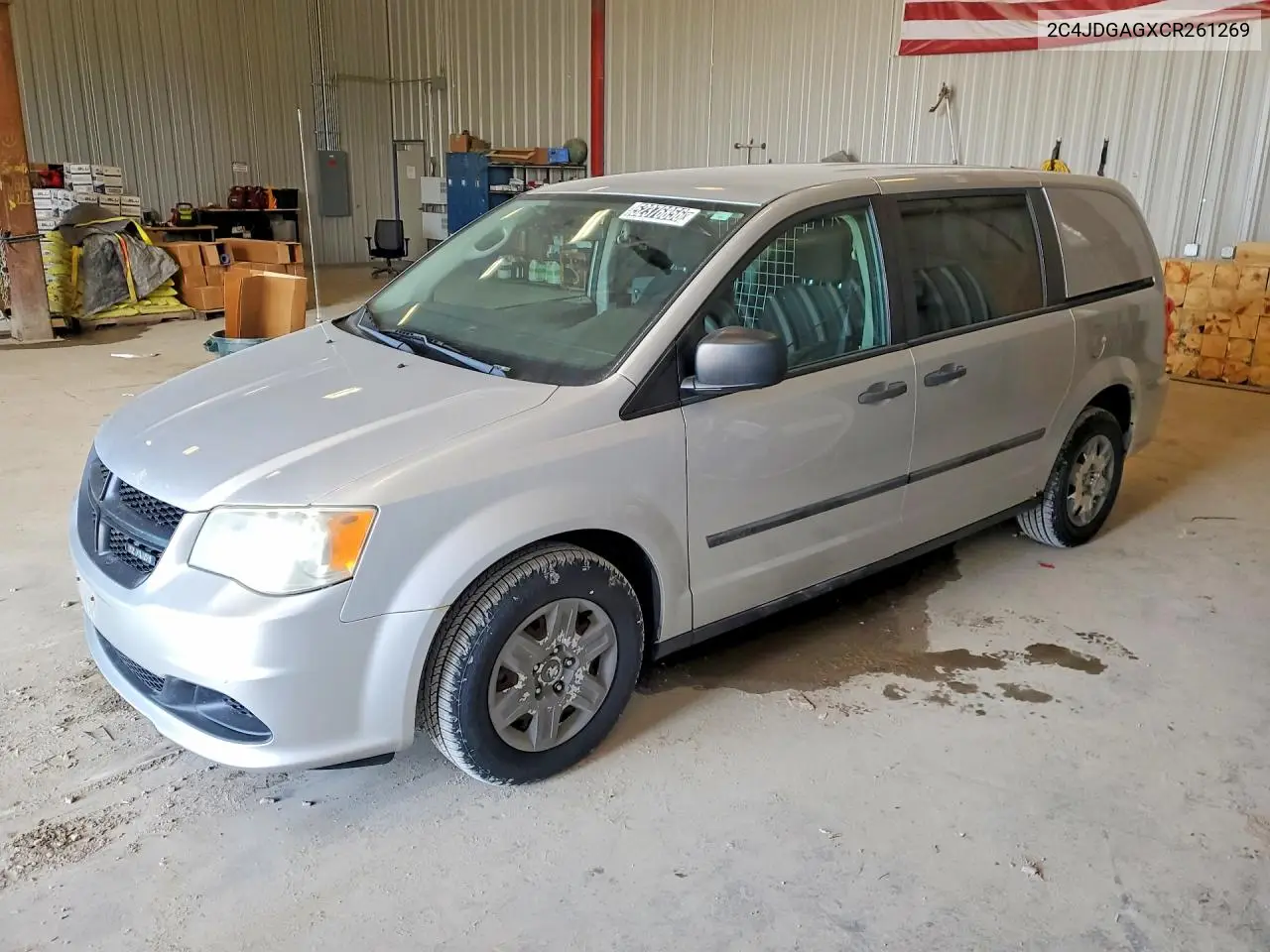2012 Dodge Ram Van VIN: 2C4JDGAGXCR261269 Lot: 52376856