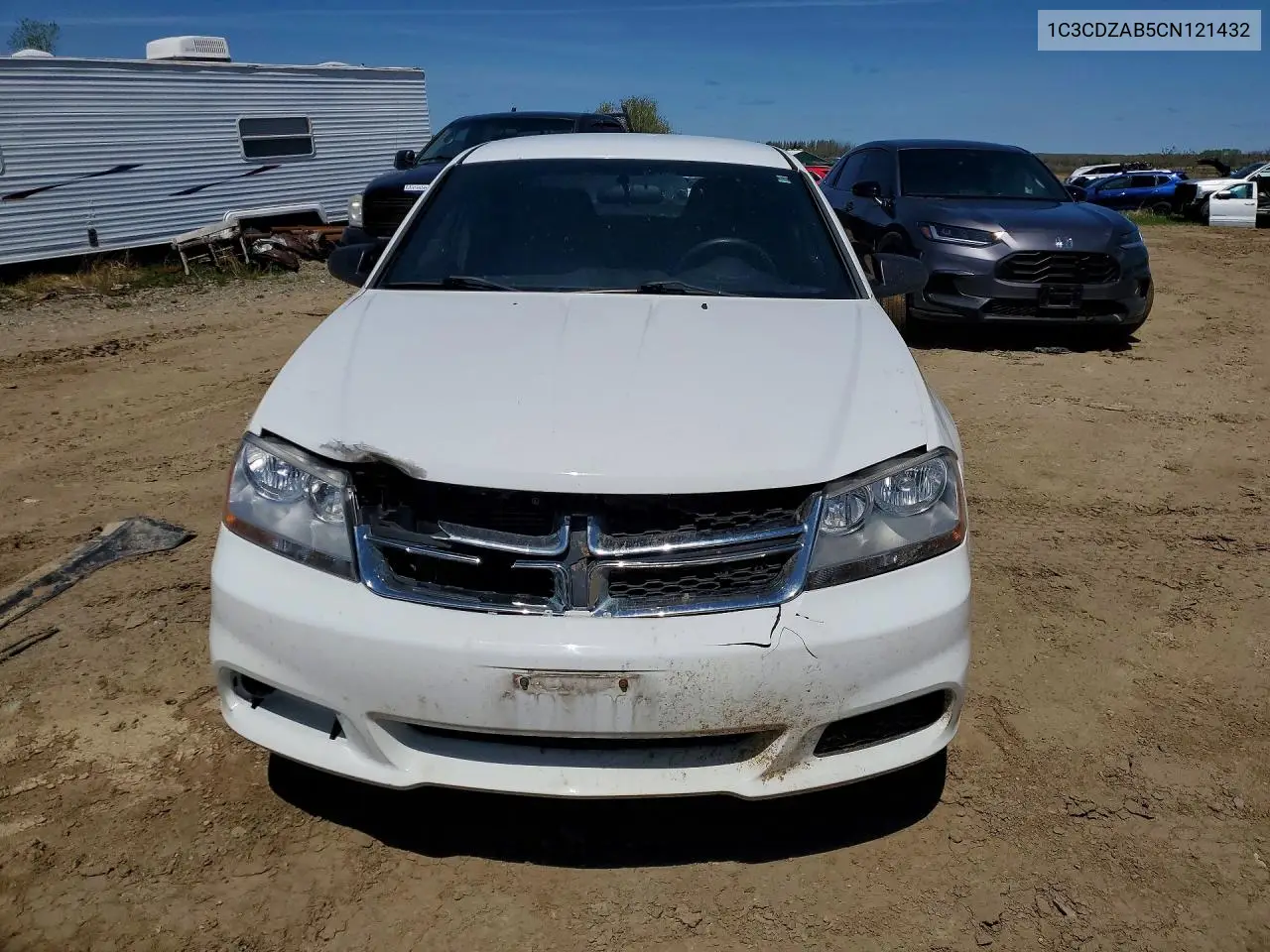 2012 Dodge Avenger Se VIN: 1C3CDZAB5CN121432 Lot: 52994786