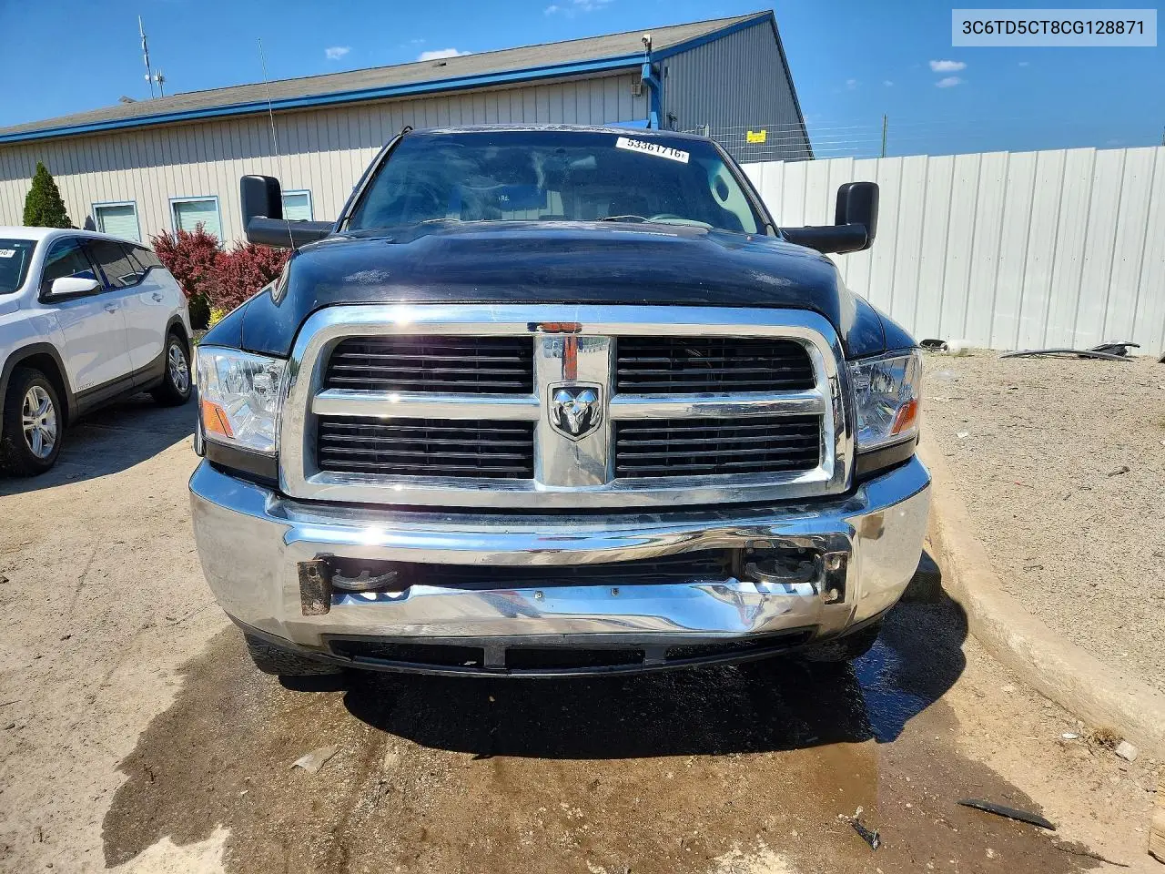 2012 Dodge Ram 2500 St VIN: 3C6TD5CT8CG128871 Lot: 53361716