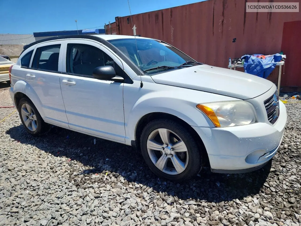 2012 Dodge Caliber Sxt VIN: 1C3CDWDA1CD536626 Lot: 53438296