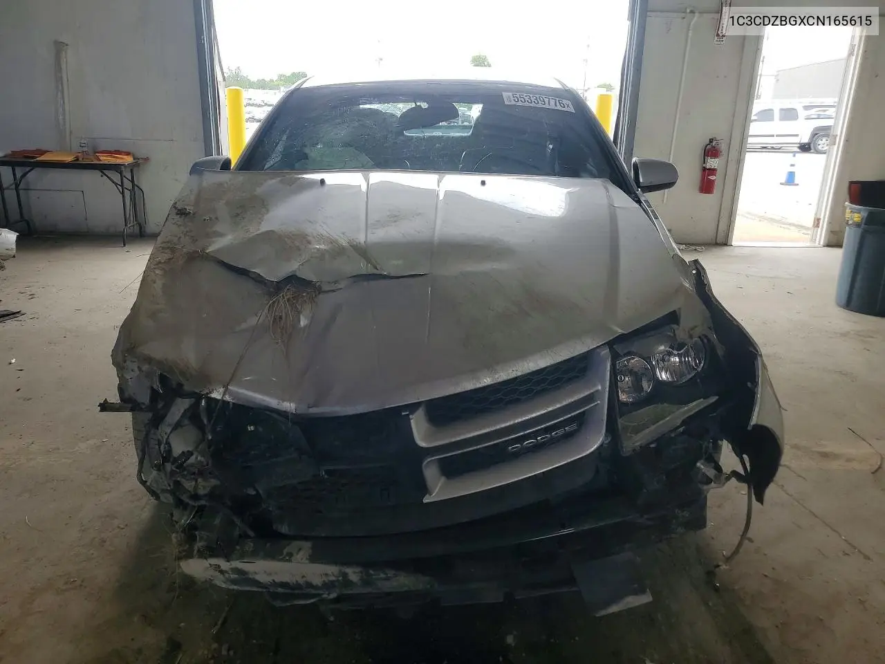 2012 Dodge Avenger R VIN: 1C3CDZBGXCN165615 Lot: 55339776