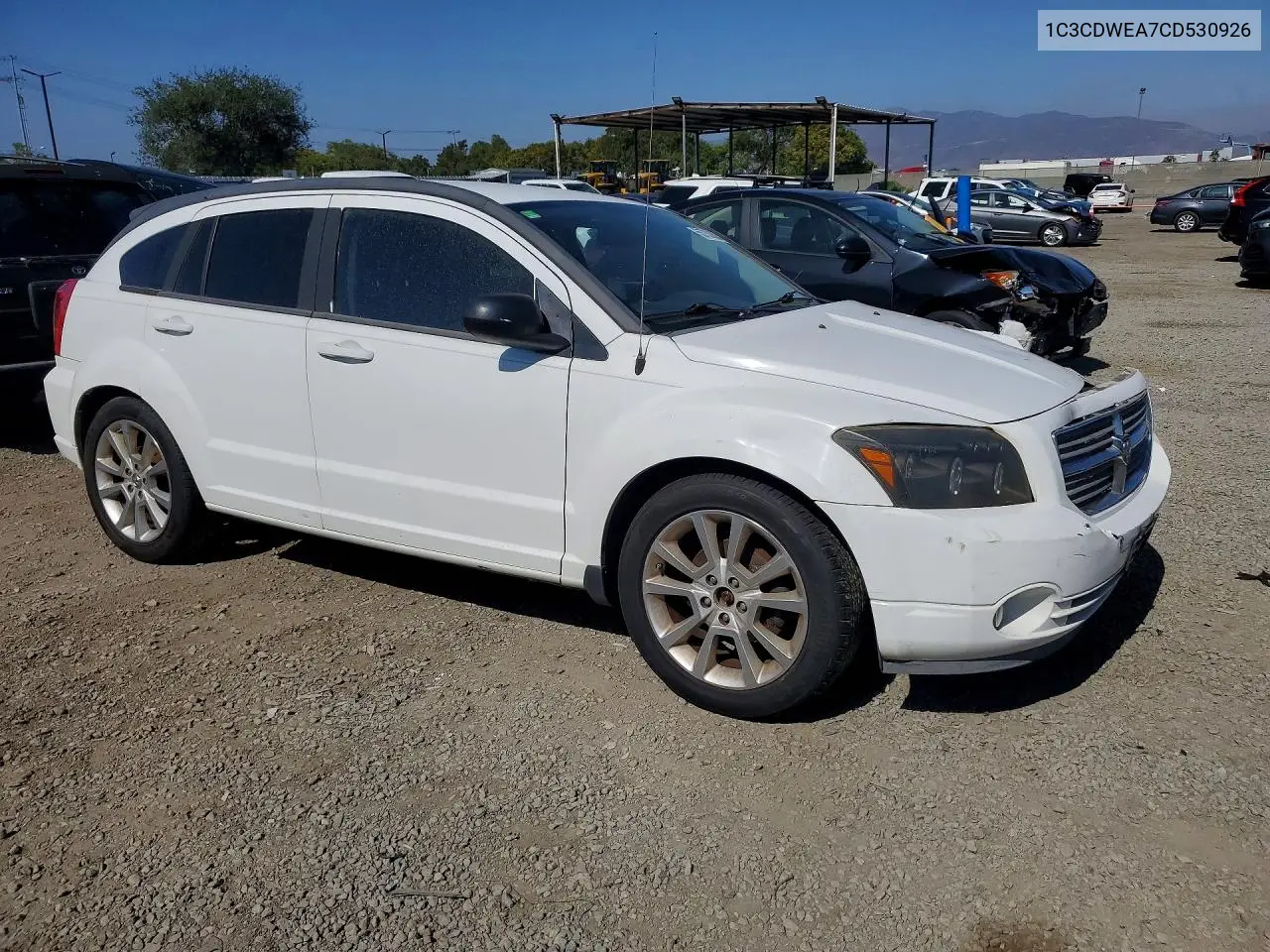 2012 Dodge Caliber VIN: 1C3CDWEA7CD530926 Lot: 55730356