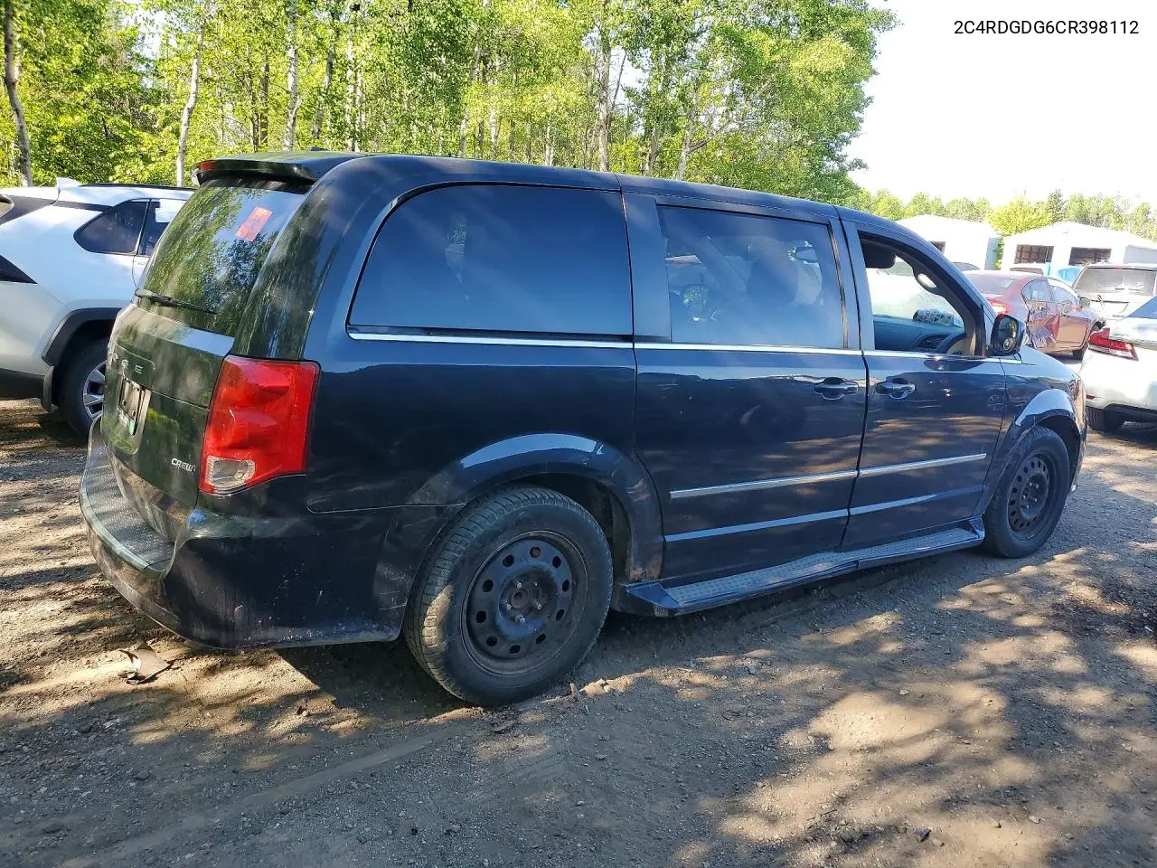 2012 Dodge Grand Caravan Crew VIN: 2C4RDGDG6CR398112 Lot: 56026486