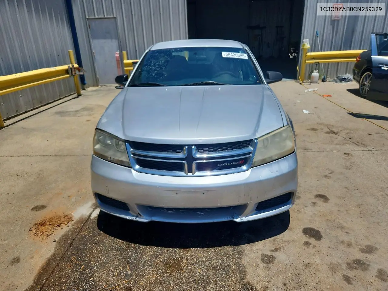 2012 Dodge Avenger Se VIN: 1C3CDZAB0CN259329 Lot: 56426896