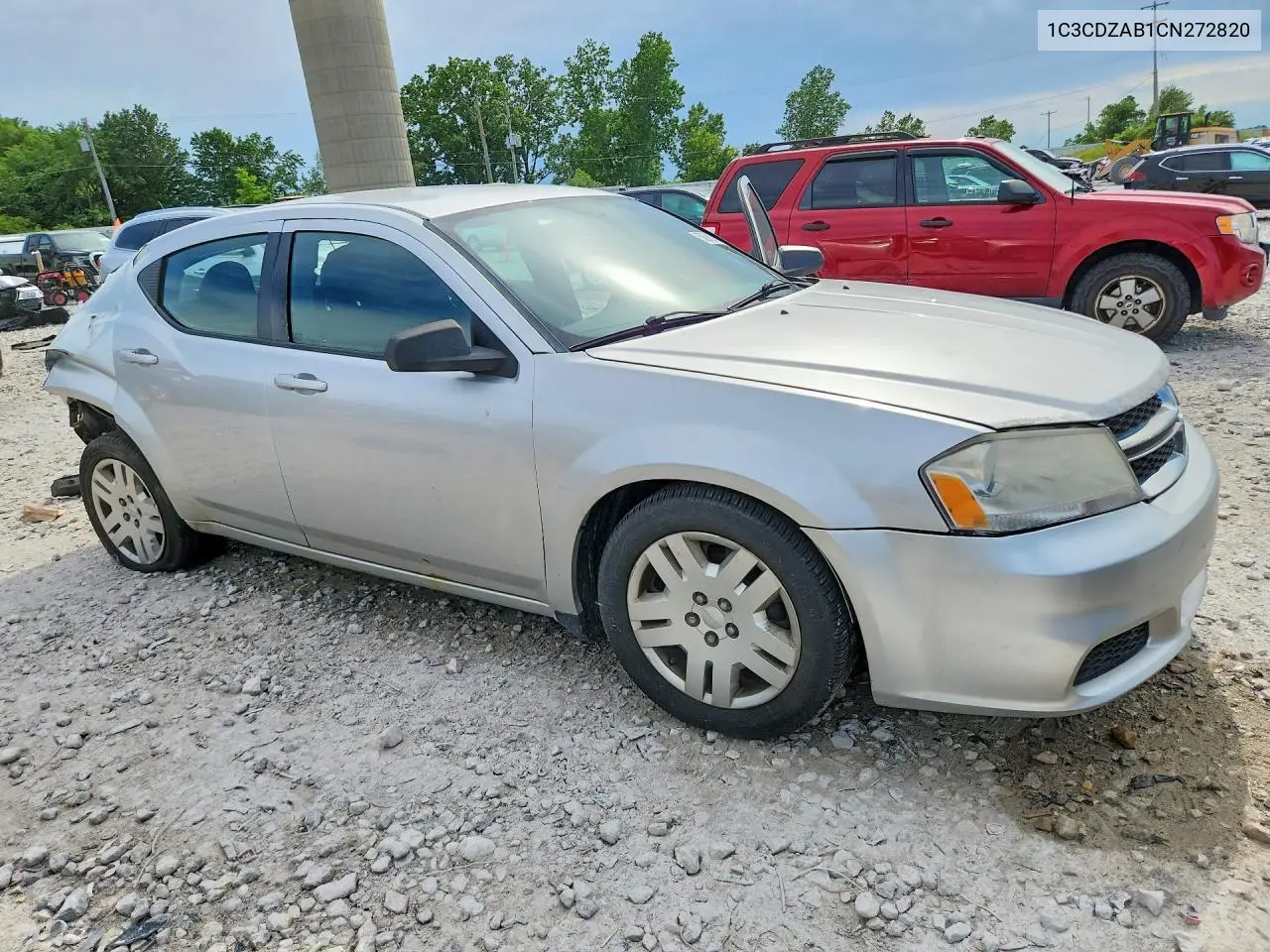 2012 Dodge Avenger Se VIN: 1C3CDZAB1CN272820 Lot: 56983936