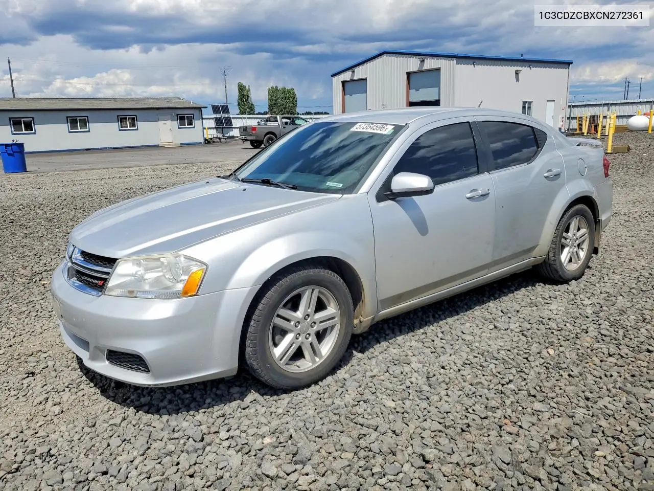 2012 Dodge Avenger Sxt VIN: 1C3CDZCBXCN272361 Lot: 57354596