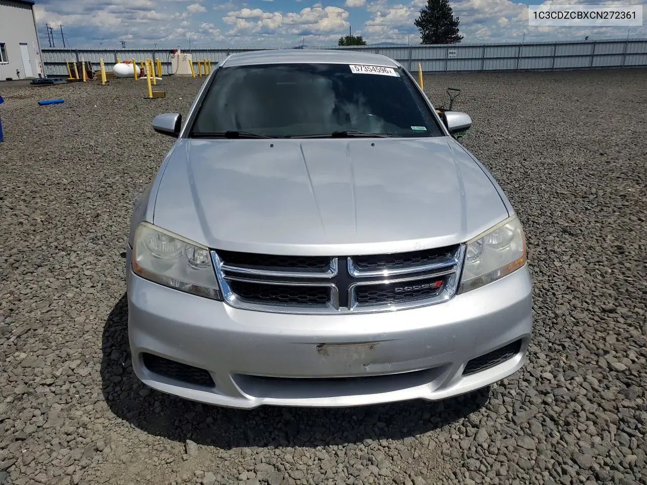 2012 Dodge Avenger Sxt VIN: 1C3CDZCBXCN272361 Lot: 57354596