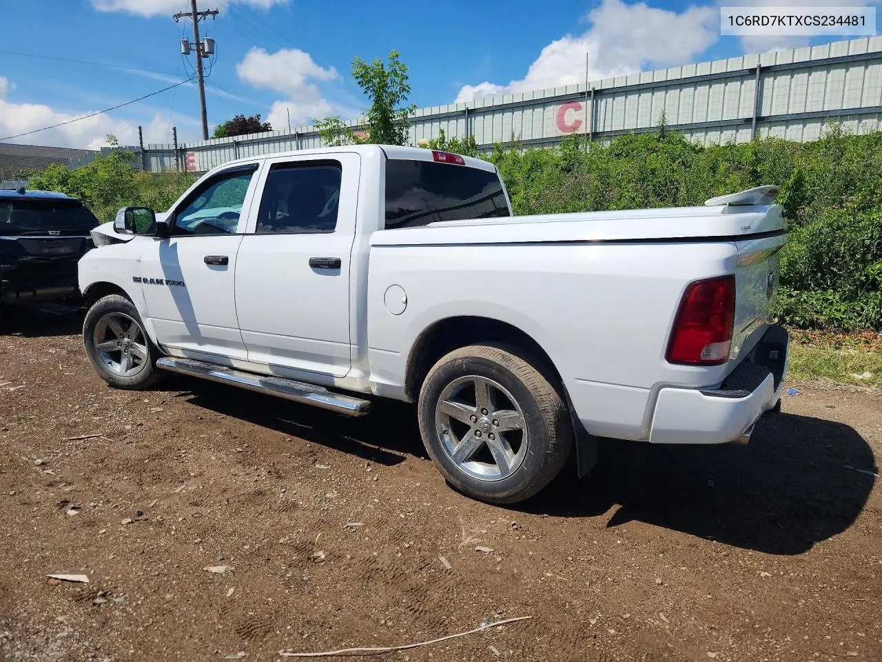 2012 Dodge Ram 1500 St VIN: 1C6RD7KTXCS234481 Lot: 57987706