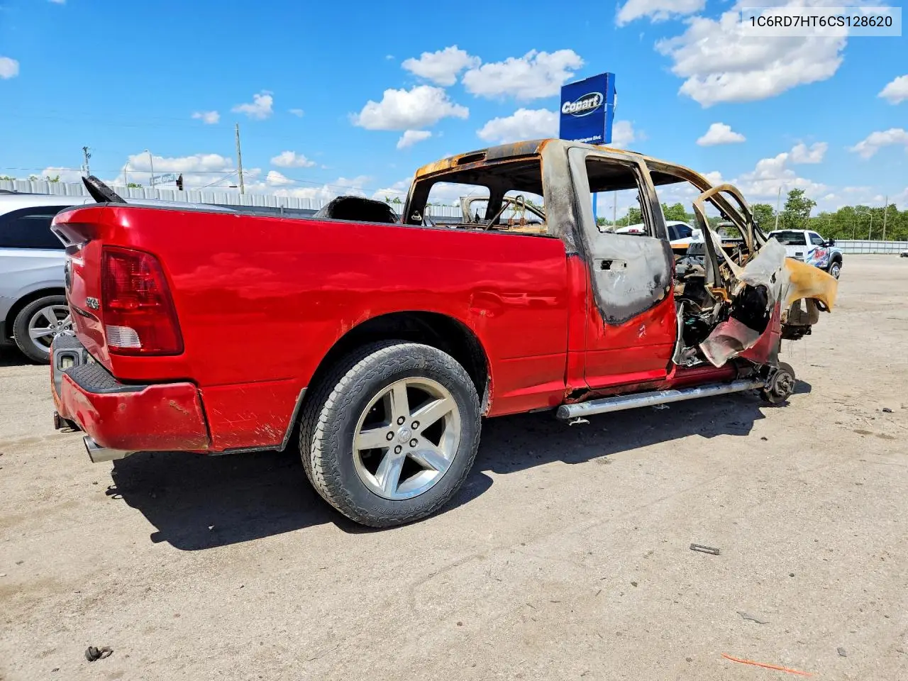 2012 Dodge Ram 1500 Sport VIN: 1C6RD7HT6CS128620 Lot: 58211276