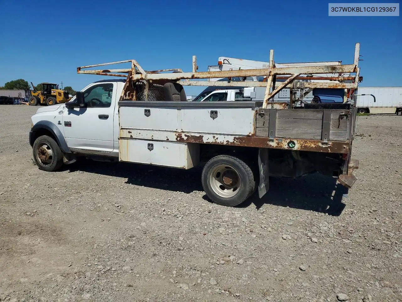2012 Dodge Ram 4500 St VIN: 3C7WDKBL1CG129367 Lot: 58263446