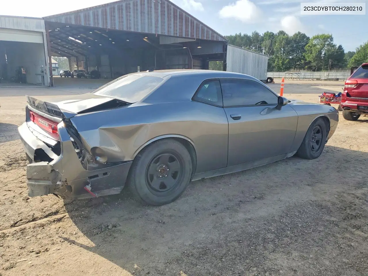 2012 Dodge Challenger R VIN: 2C3CDYBT0CH280210 Lot: 58511566