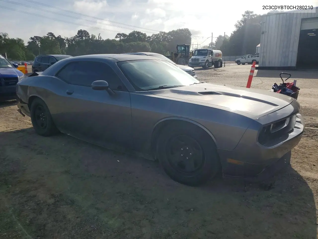 2012 Dodge Challenger R VIN: 2C3CDYBT0CH280210 Lot: 58511566