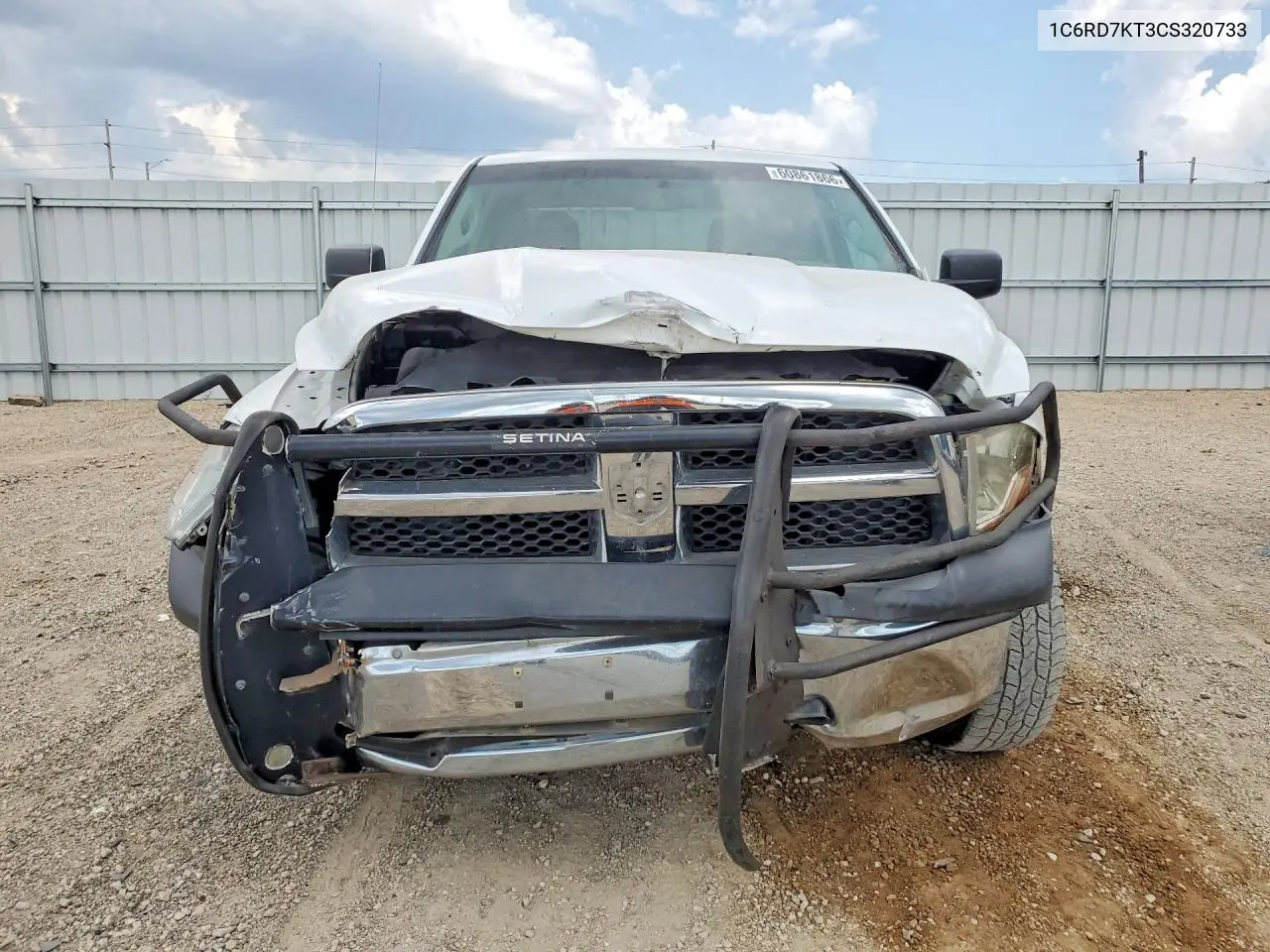 2012 Dodge Ram 1500 St VIN: 1C6RD7KT3CS320733 Lot: 60861866