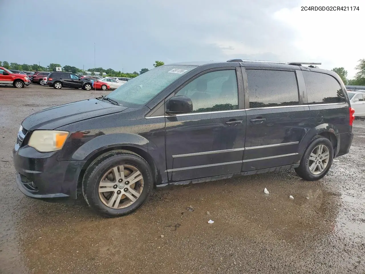 2012 Dodge Grand Caravan Crew VIN: 2C4RDGDG2CR421174 Lot: 60911286