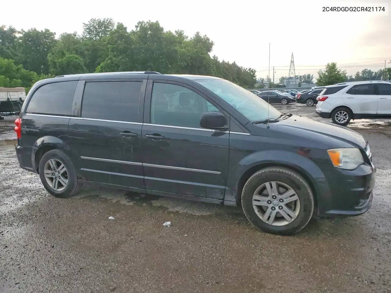 2012 Dodge Grand Caravan Crew VIN: 2C4RDGDG2CR421174 Lot: 60911286