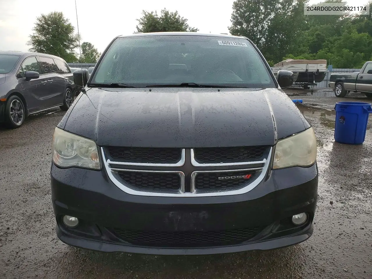 2012 Dodge Grand Caravan Crew VIN: 2C4RDGDG2CR421174 Lot: 60911286