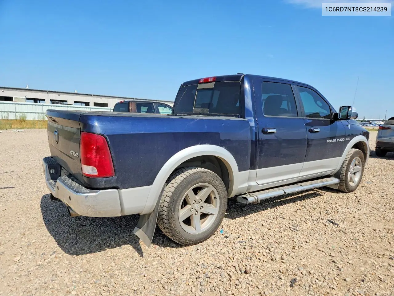 2012 Dodge Ram 1500 Laramie VIN: 1C6RD7NT8CS214239 Lot: 61209286