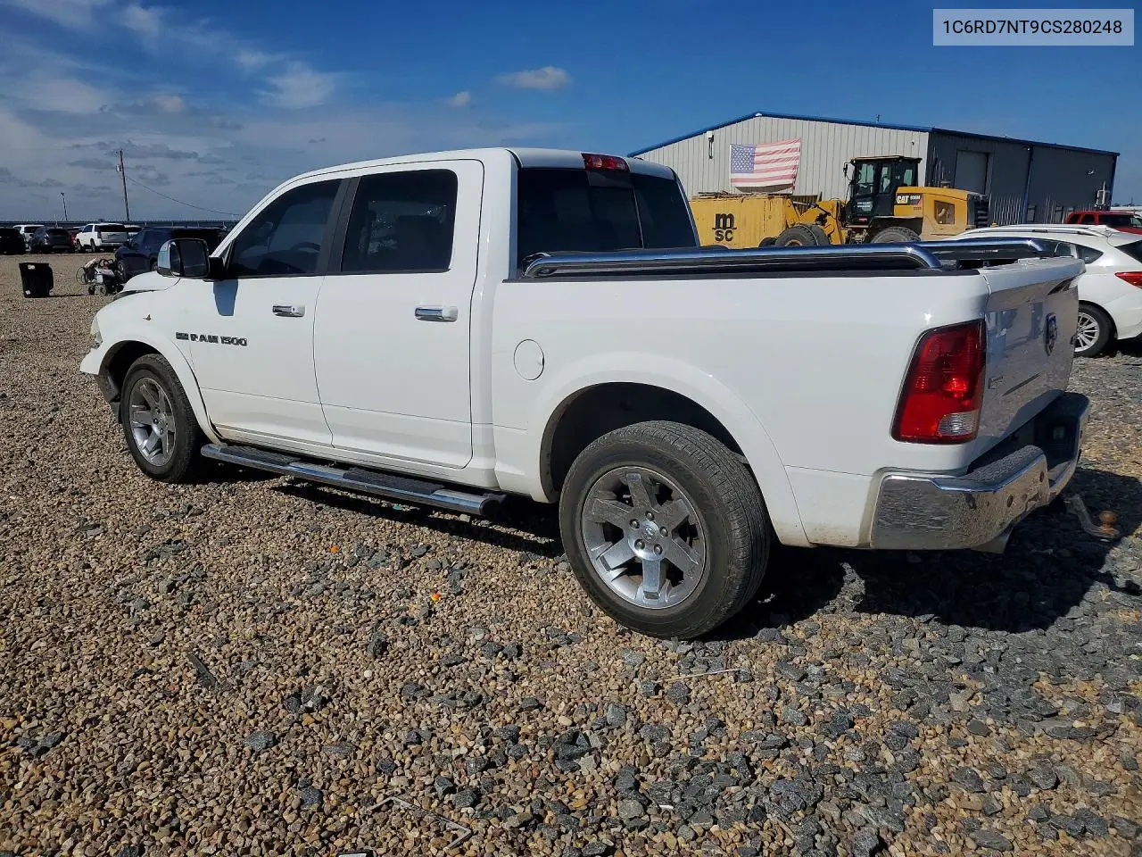 2012 Dodge Ram 1500 Laramie VIN: 1C6RD7NT9CS280248 Lot: 61423986