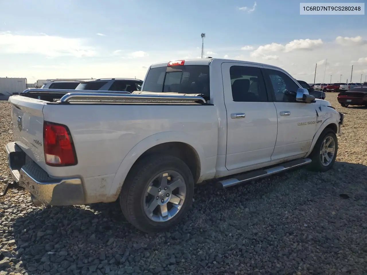2012 Dodge Ram 1500 Laramie VIN: 1C6RD7NT9CS280248 Lot: 61423986