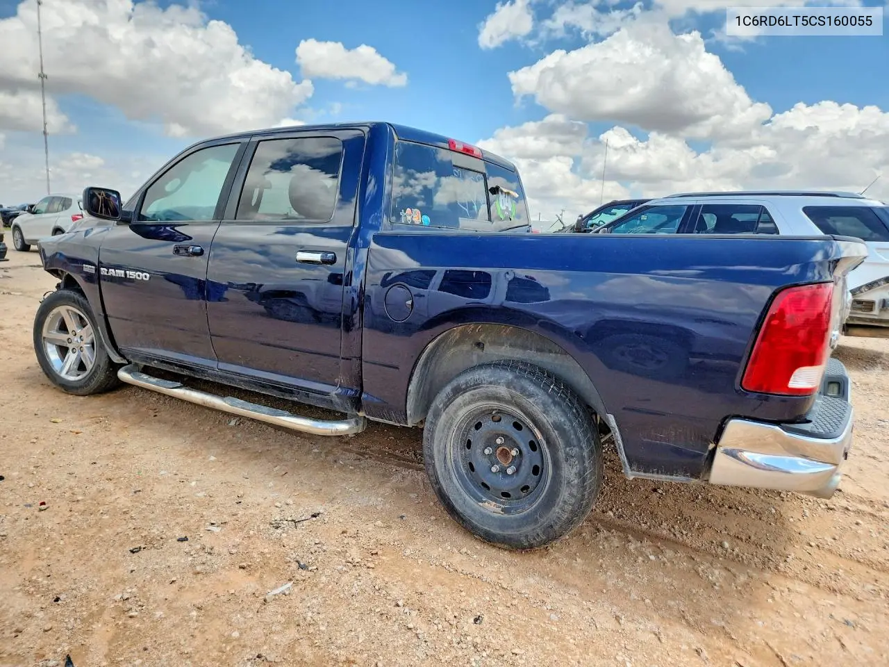 2012 Dodge Ram 1500 Slt VIN: 1C6RD6LT5CS160055 Lot: 61540146