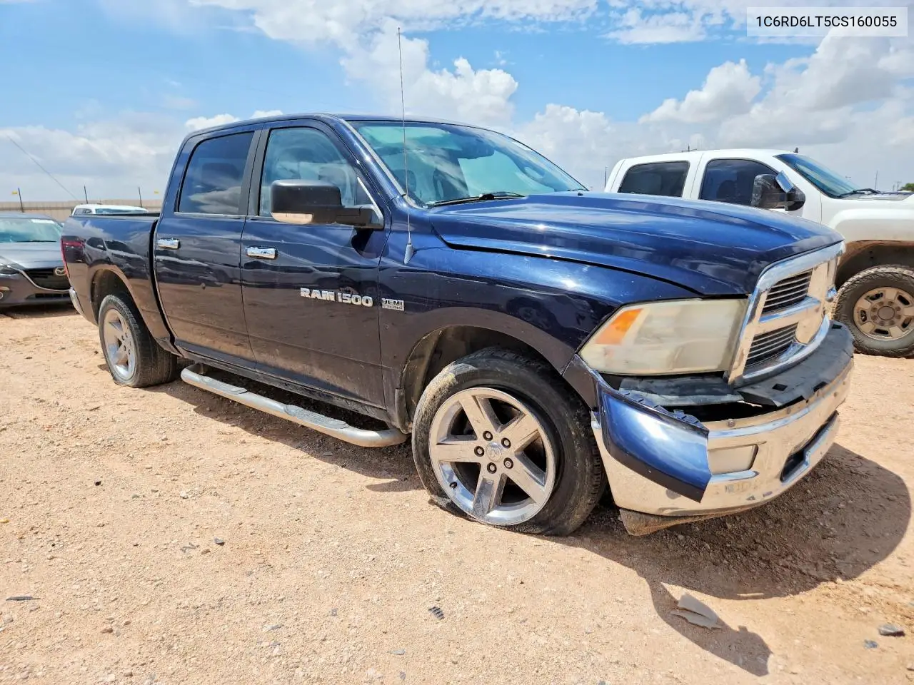2012 Dodge Ram 1500 Slt VIN: 1C6RD6LT5CS160055 Lot: 61540146