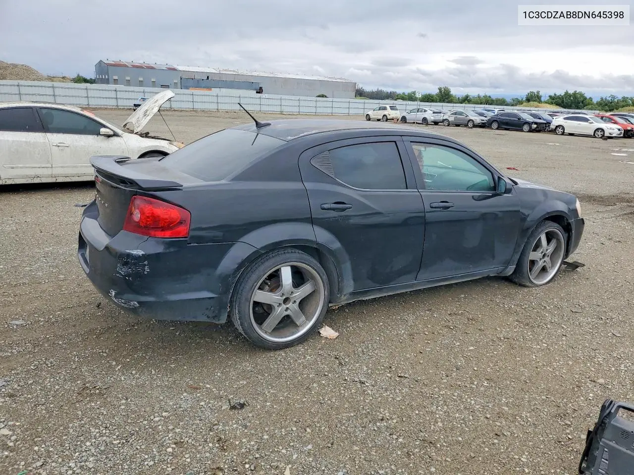 2013 Dodge Avenger Se VIN: 1C3CDZAB8DN645398 Lot: 55055936