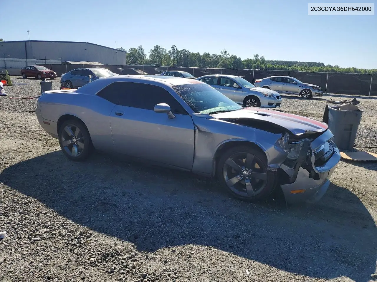 2013 Dodge Challenger Sxt VIN: 2C3CDYAG6DH642000 Lot: 55795746