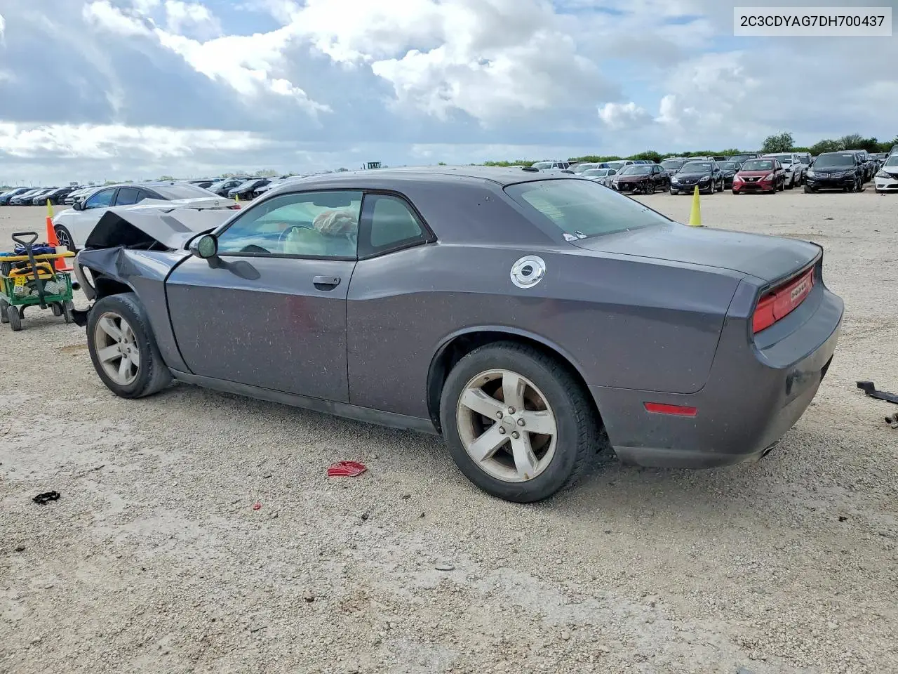2013 Dodge Challenger Sxt VIN: 2C3CDYAG7DH700437 Lot: 55980116