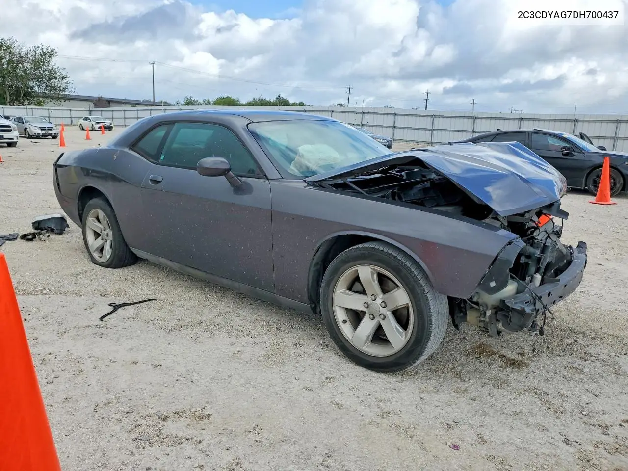 2013 Dodge Challenger Sxt VIN: 2C3CDYAG7DH700437 Lot: 55980116