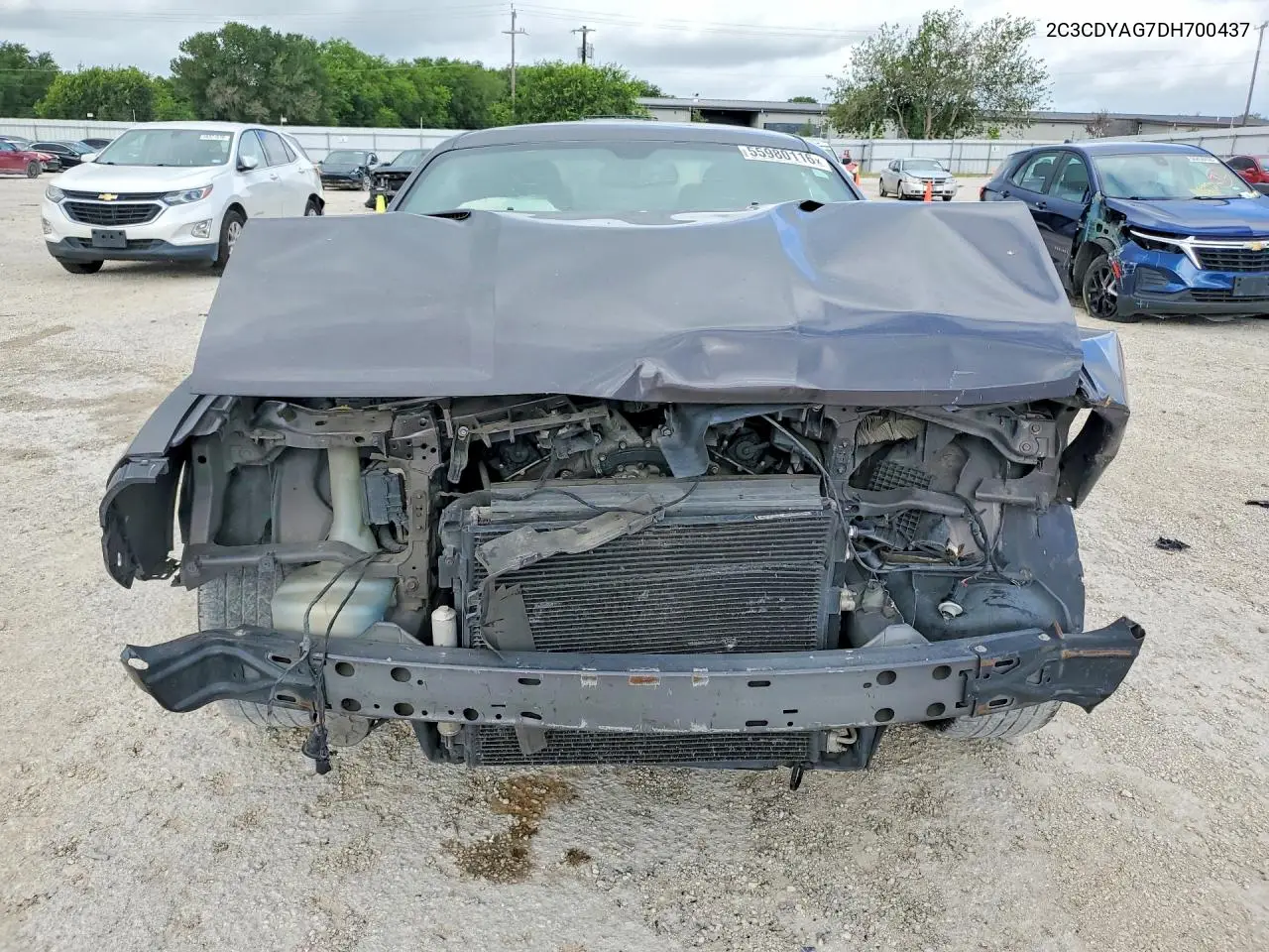 2013 Dodge Challenger Sxt VIN: 2C3CDYAG7DH700437 Lot: 55980116