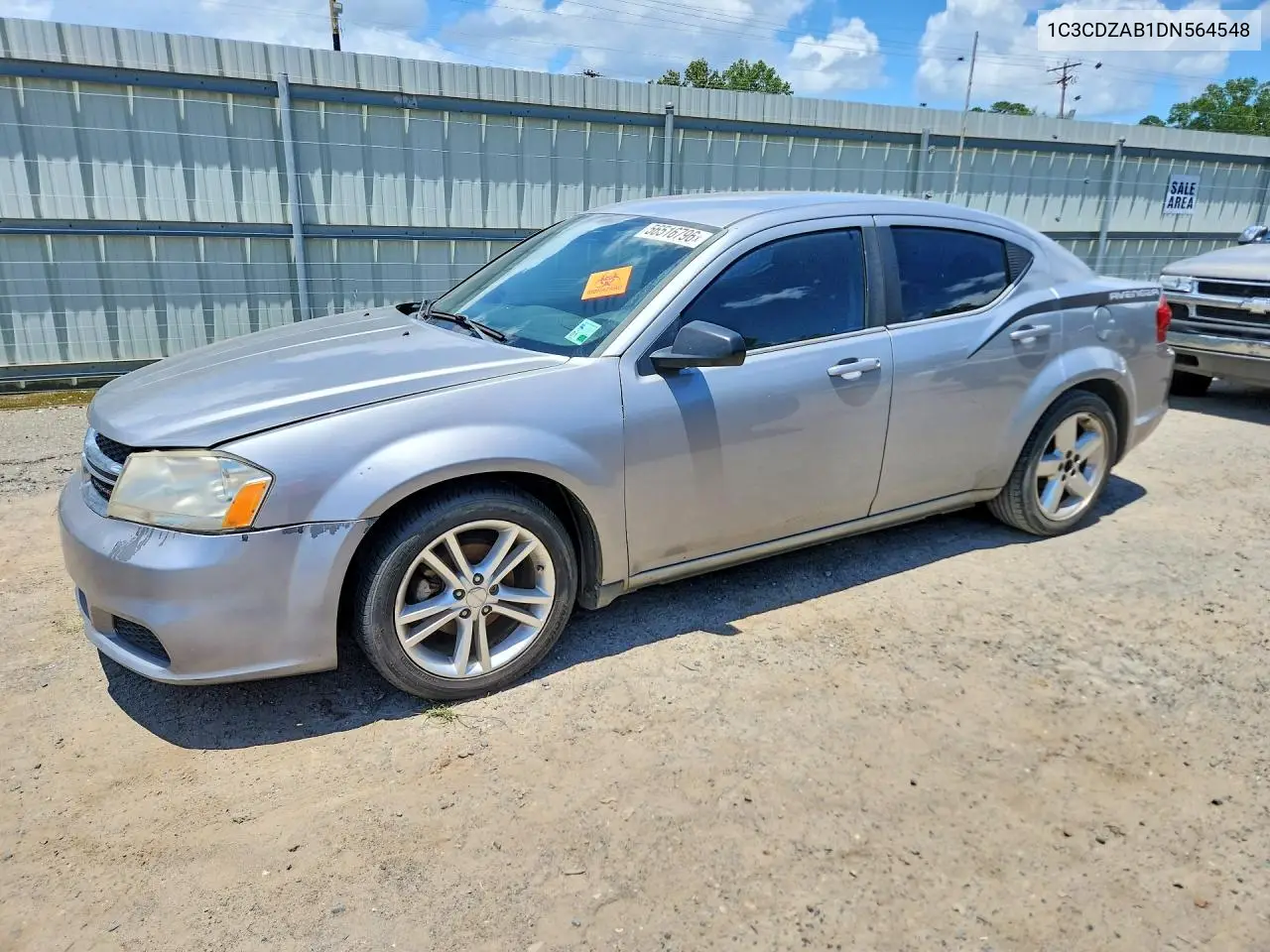 2013 Dodge Avenger Se VIN: 1C3CDZAB1DN564548 Lot: 56516796