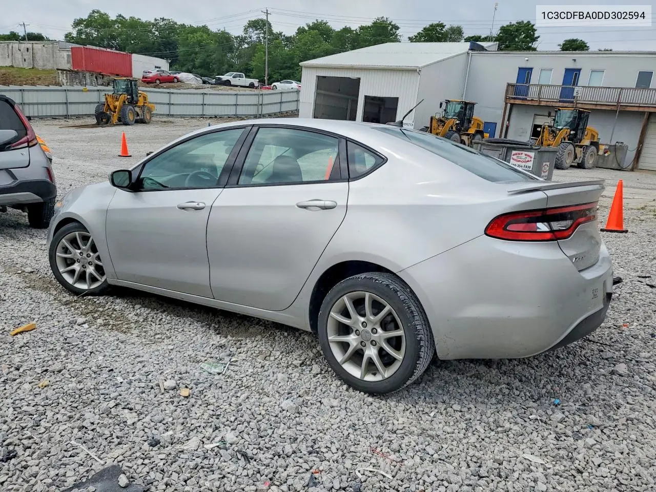2013 Dodge Dart Sxt VIN: 1C3CDFBA0DD302594 Lot: 57023256
