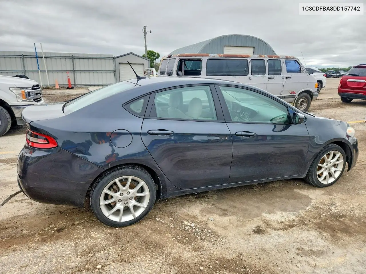2013 Dodge Dart Sxt VIN: 1C3CDFBA8DD157742 Lot: 57584796