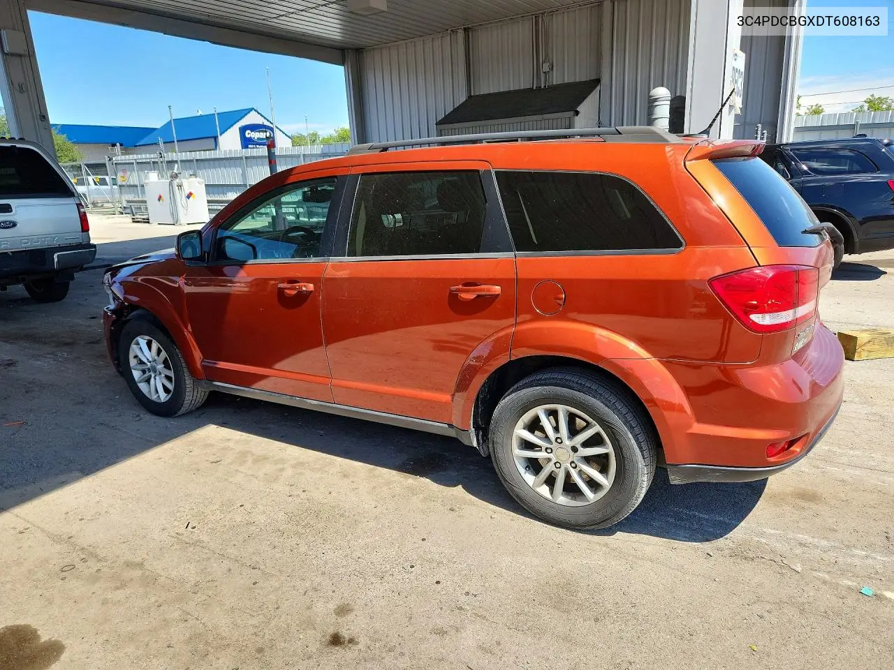2013 Dodge Journey Sxt VIN: 3C4PDCBGXDT608163 Lot: 58192006
