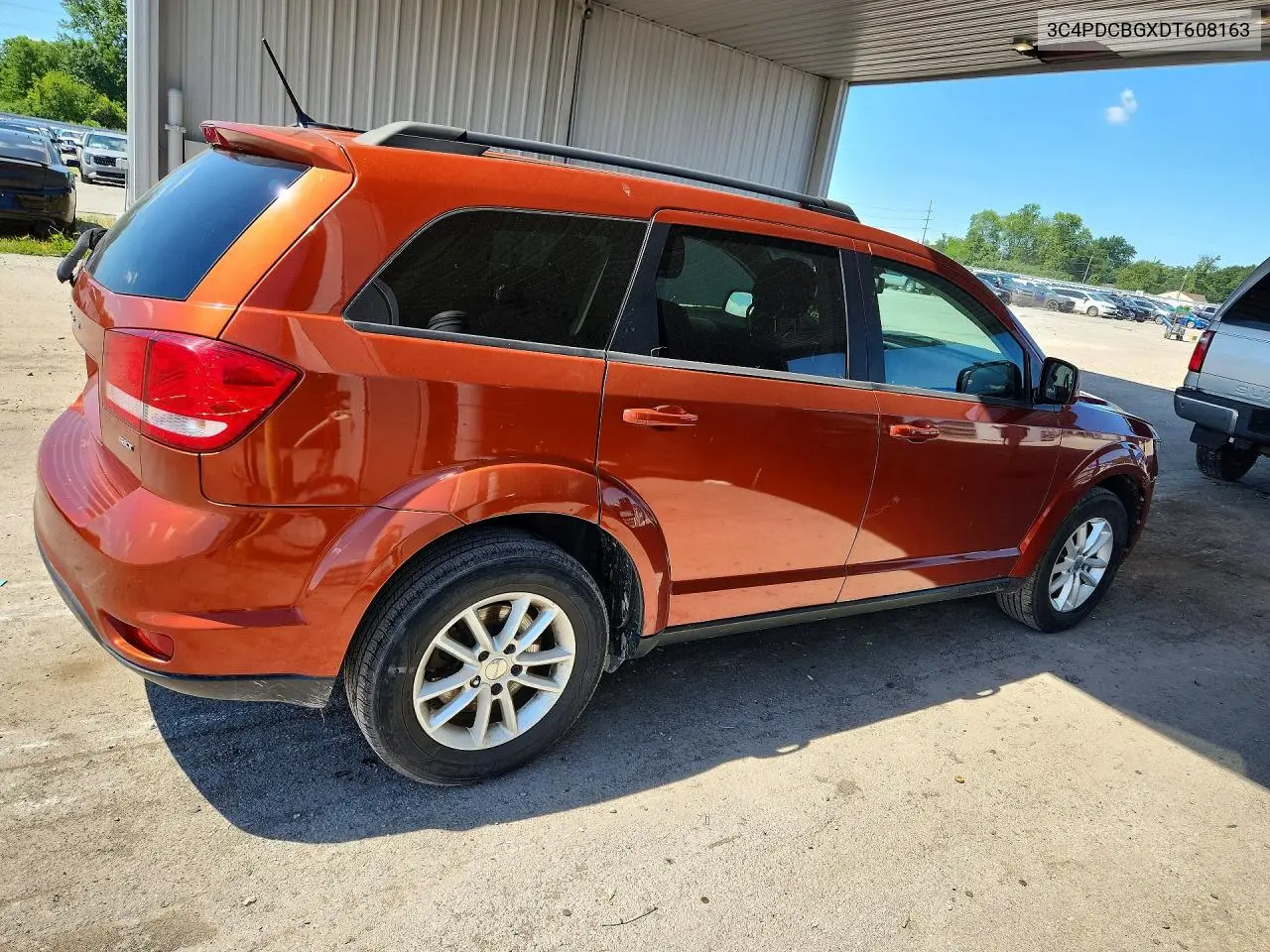 2013 Dodge Journey Sxt VIN: 3C4PDCBGXDT608163 Lot: 58192006