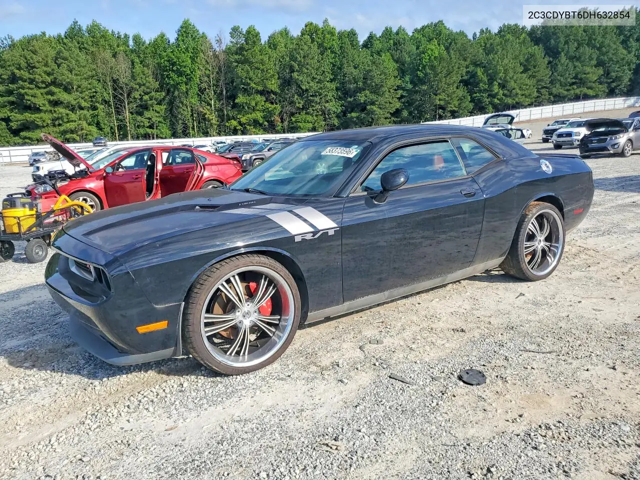 2013 Dodge Challenger R/T VIN: 2C3CDYBT6DH632854 Lot: 58373596