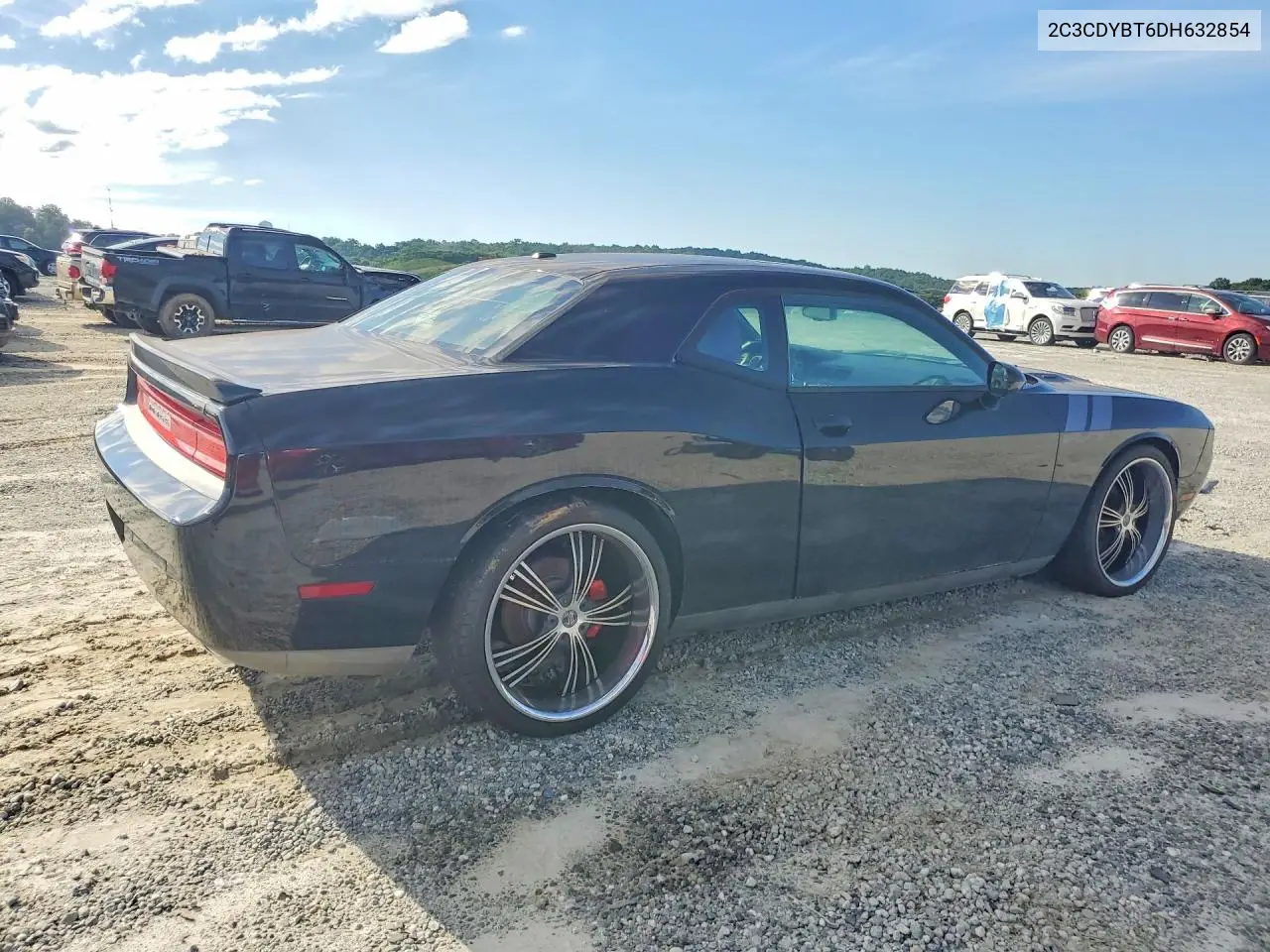 2013 Dodge Challenger R/T VIN: 2C3CDYBT6DH632854 Lot: 58373596