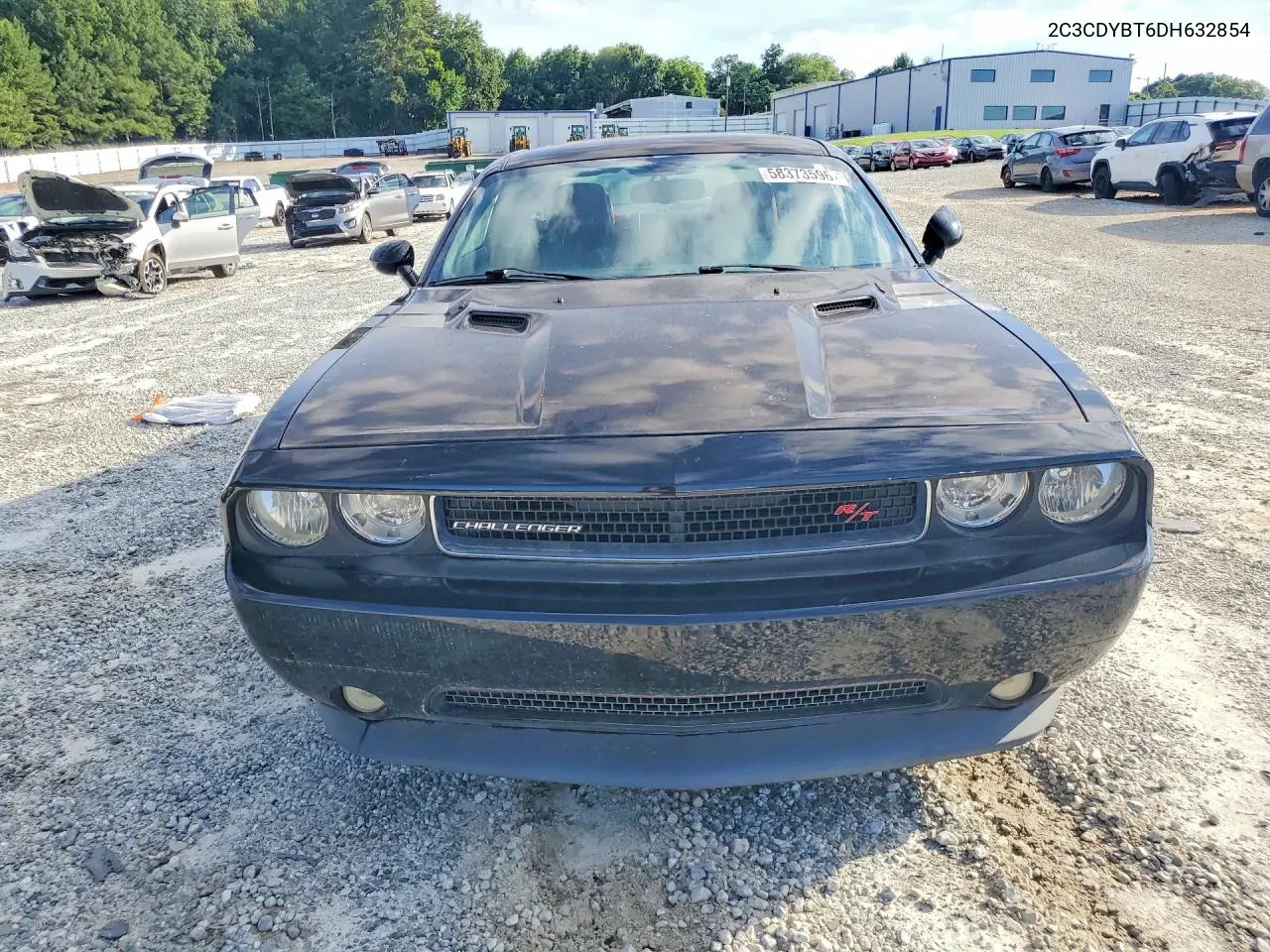 2013 Dodge Challenger R/T VIN: 2C3CDYBT6DH632854 Lot: 58373596