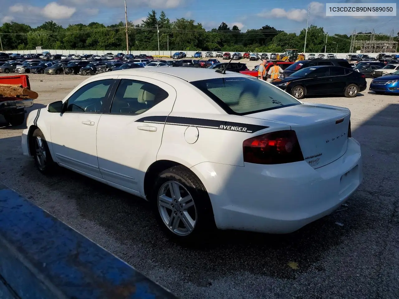 2013 Dodge Avenger Sxt VIN: 1C3CDZCB9DN589050 Lot: 58382506