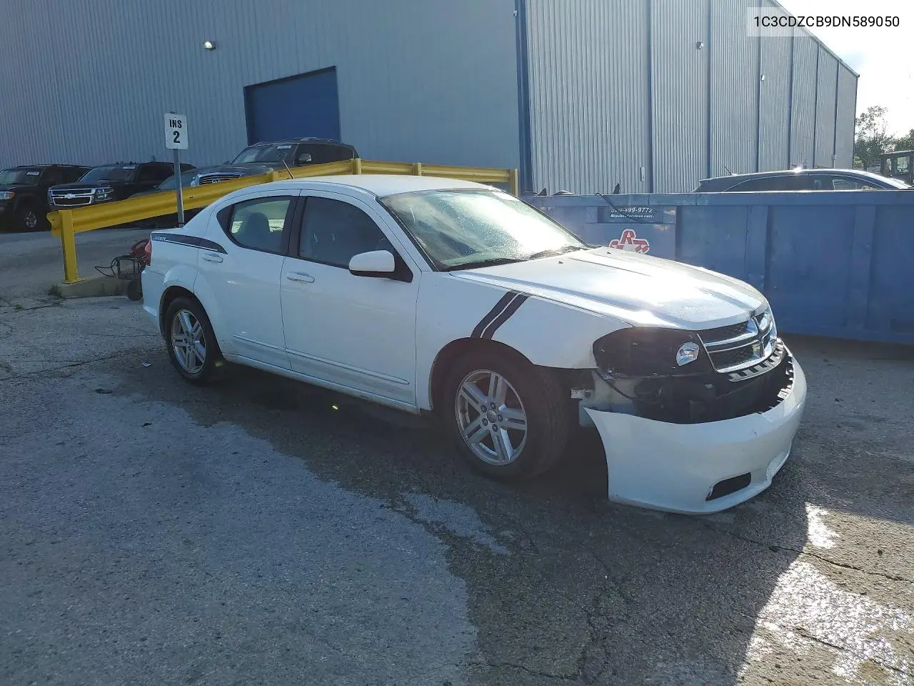 2013 Dodge Avenger Sxt VIN: 1C3CDZCB9DN589050 Lot: 58382506