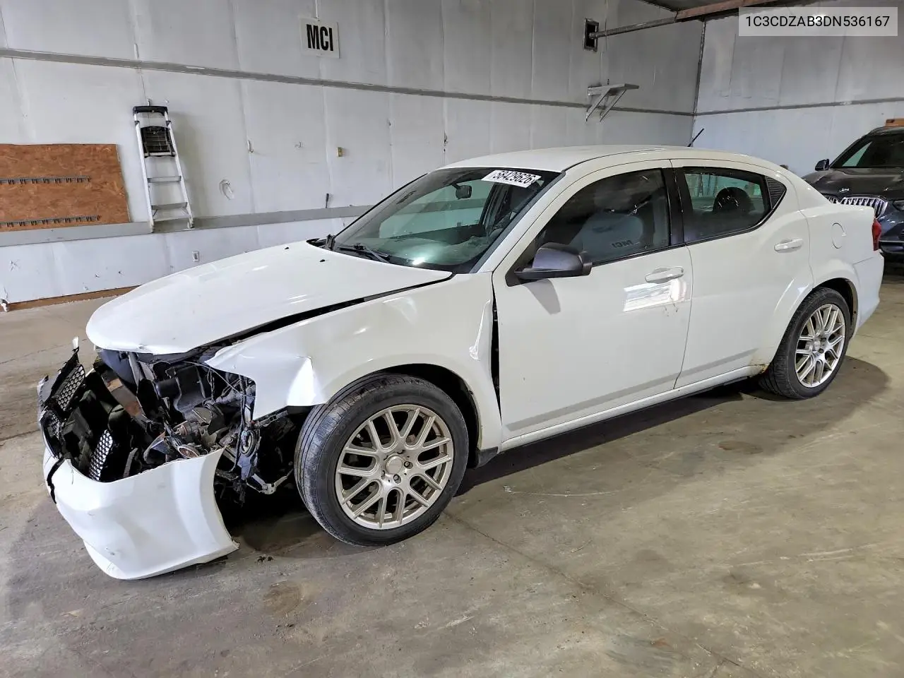 2013 Dodge Avenger Se VIN: 1C3CDZAB3DN536167 Lot: 58429626