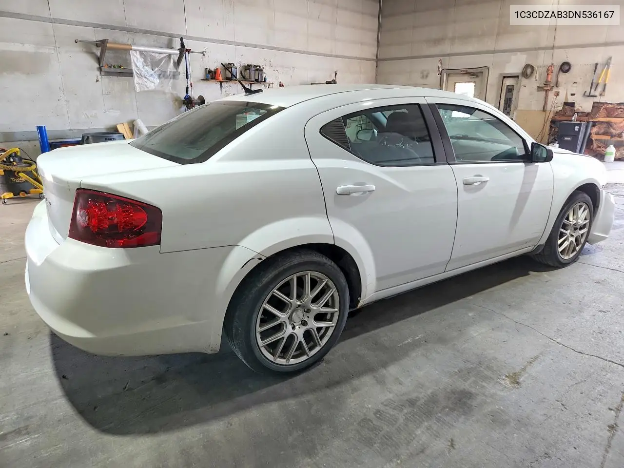 2013 Dodge Avenger Se VIN: 1C3CDZAB3DN536167 Lot: 58429626