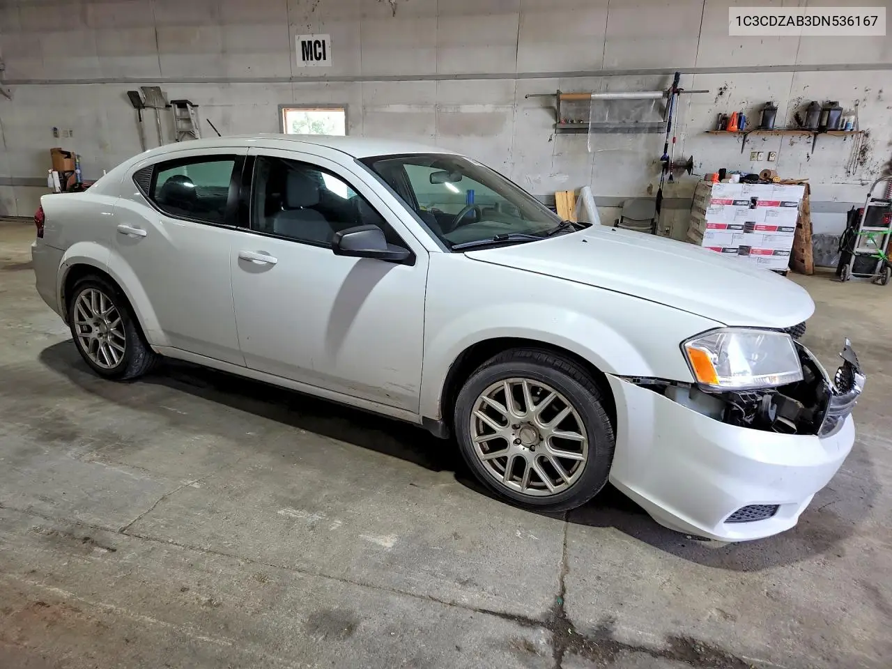 2013 Dodge Avenger Se VIN: 1C3CDZAB3DN536167 Lot: 58429626