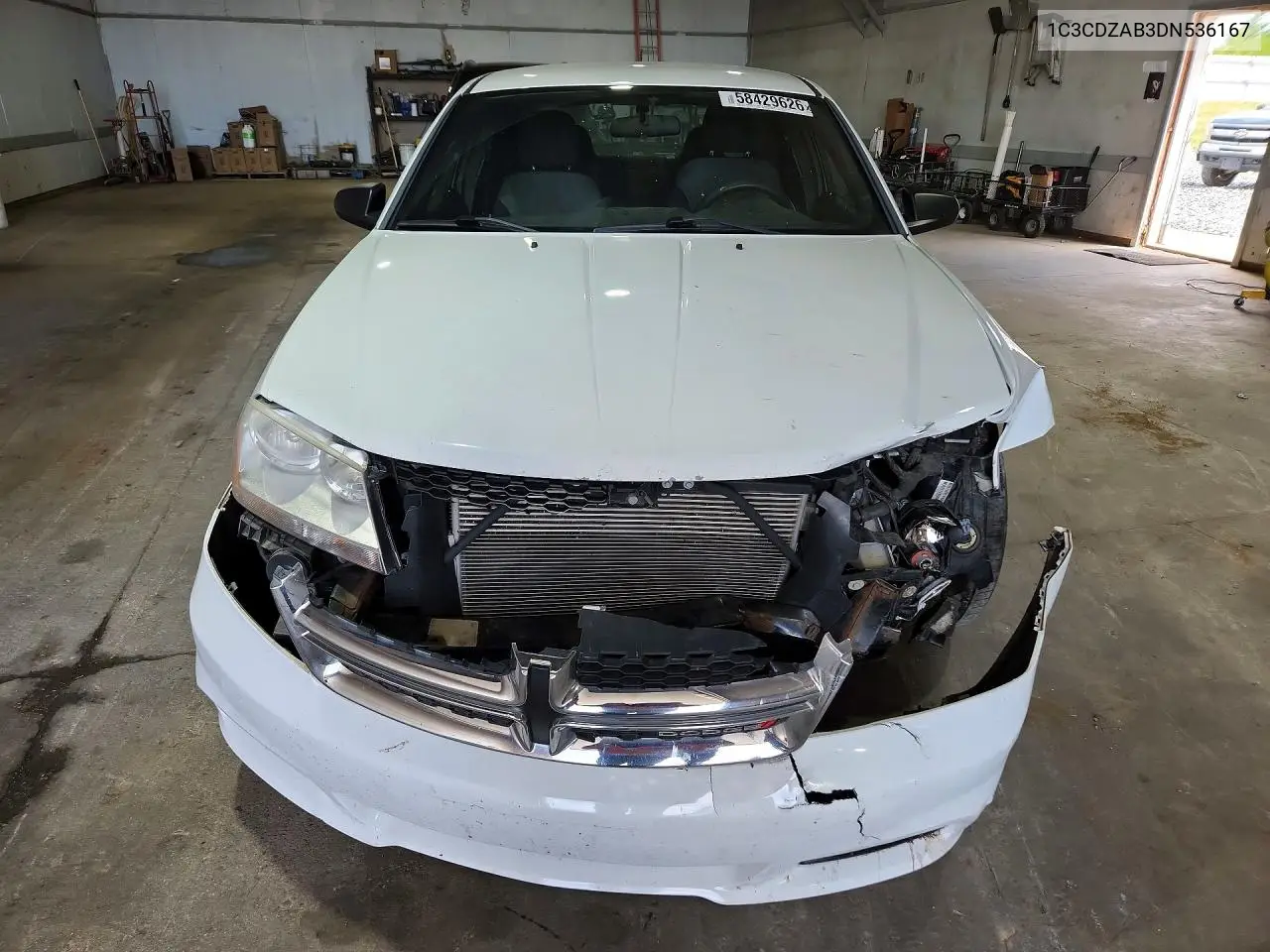 2013 Dodge Avenger Se VIN: 1C3CDZAB3DN536167 Lot: 58429626