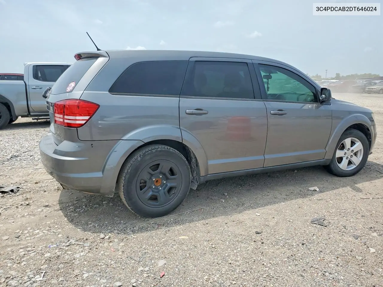 2013 Dodge Journey Se VIN: 3C4PDCAB2DT646024 Lot: 58534046