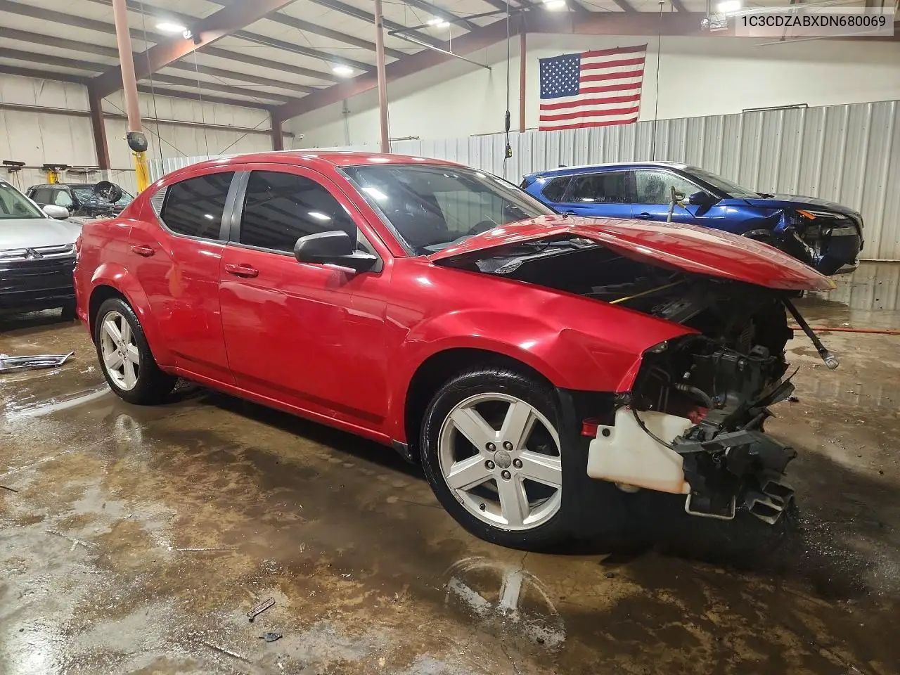2013 Dodge Avenger Se VIN: 1C3CDZABXDN680069 Lot: 58583256