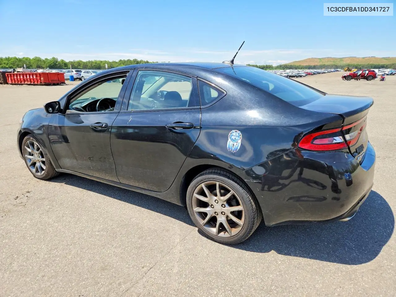 2013 Dodge Dart Sxt VIN: 1C3CDFBA1DD341727 Lot: 58801706