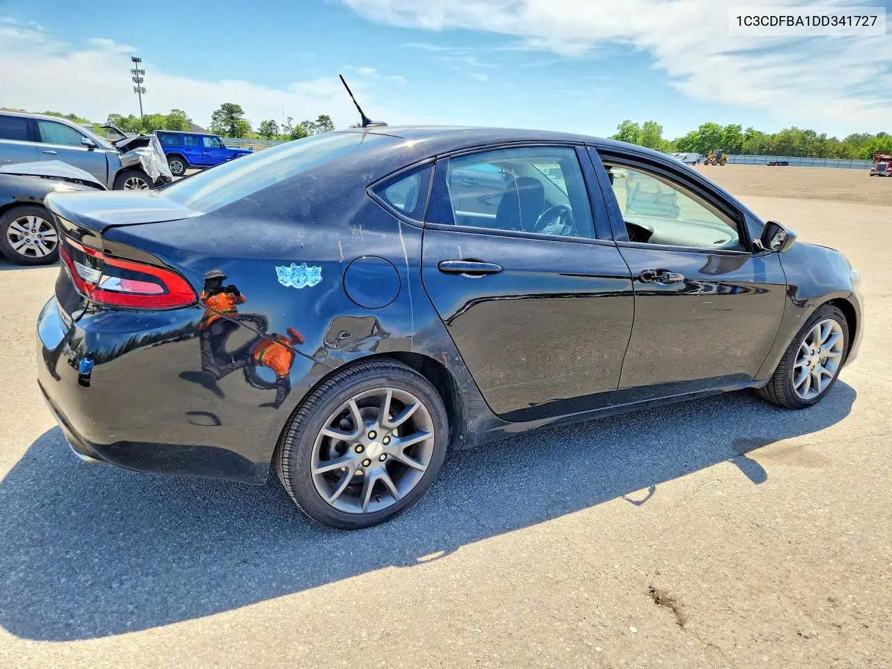 2013 Dodge Dart Sxt VIN: 1C3CDFBA1DD341727 Lot: 58801706