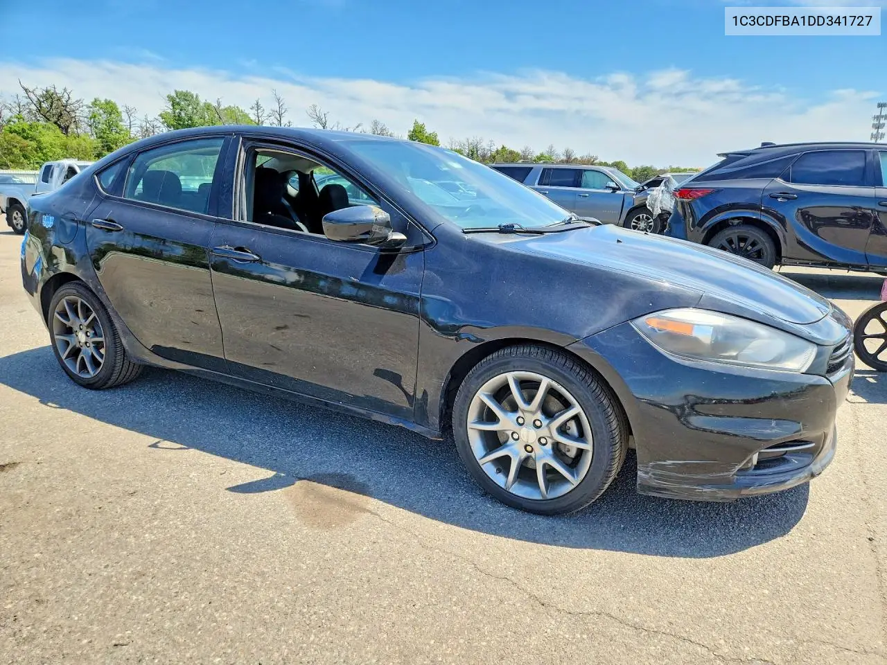 2013 Dodge Dart Sxt VIN: 1C3CDFBA1DD341727 Lot: 58801706