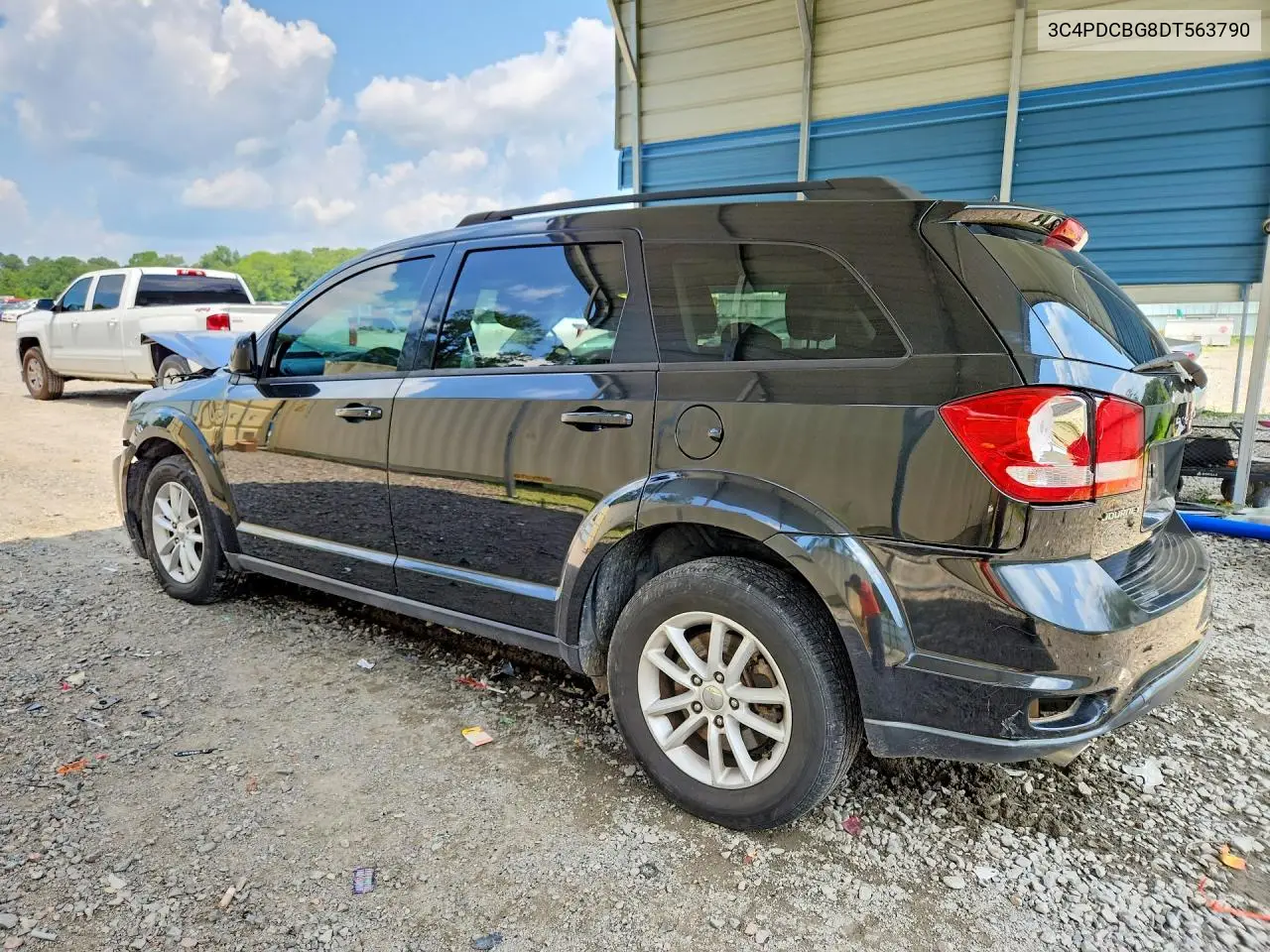 2013 Dodge Journey Sxt VIN: 3C4PDCBG8DT563790 Lot: 59329126